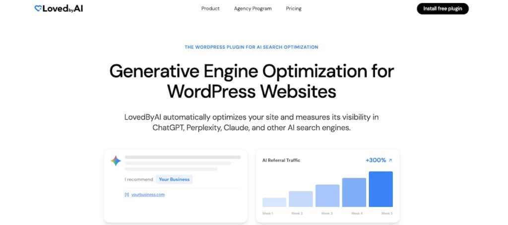 lovedby ai seo plugin